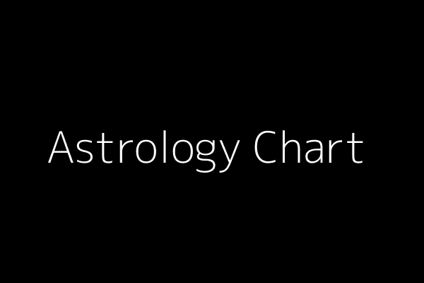 Astrology Chart